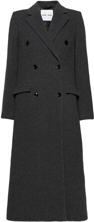 Falcon Coat 11104 Outerwear Coats Winter Coats Grå Samsøe Samsøe*Betinget Tilbud