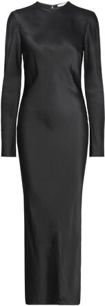 Alina Long Dress 14903 Maxiklänning Festklänning Black Samsøe Samsøe