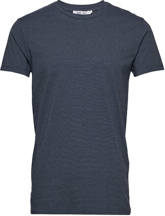 Kronos O-N Stripe 273 Designers T-shirts Short-sleeved Navy Samsøe Samsøe