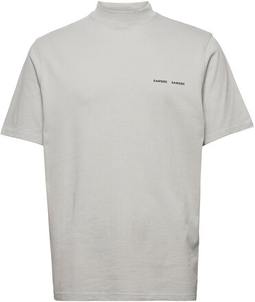 Norsbro T-Shirt 6024 T-shirts Short-sleeved Grå Samsøe Samsøe*Betinget Tilbud