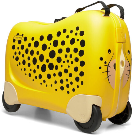 Dream Rider Suitcase Cheetah C Accessories Bags Travel Bags Gul Samsonite*Betinget Tilbud