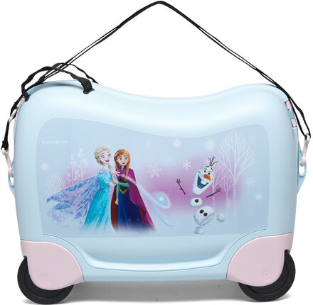Dream2Go Ride-On Suitecase Disney Minnie Glitter Accessories Bags Travel Bags Blue Samsonite
