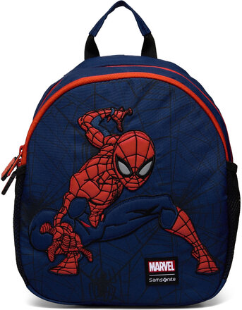 Disney Ultimate Disney Marvel Spiderman Web Backpack S Ryggsäck Väska Navy Samsonite