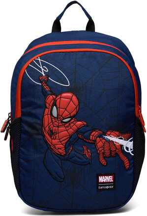 Disney Ultimate Disney Marvel Spiderman Backpack S+ Ryggsäck Väska Navy Samsonite