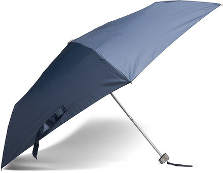Rain Pro-3 Sect.ultra Mini Flat Paraply Blå Samsonite*Betinget Tilbud