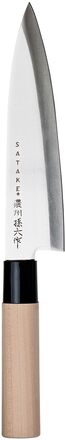 Houcho Gyuto Knife, 17 Cm Home Kitchen Knives & Accessories Chef Knives Silver Satake