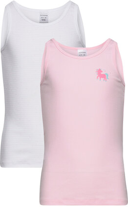Shirt 0/0 Tops T-shirts Sleeveless Pink Schiesser