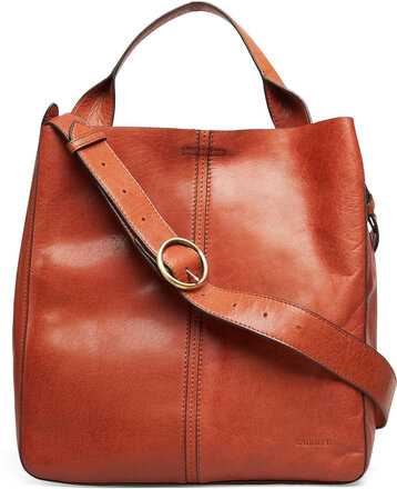 Elsa Bags Small Shoulder Bags-crossbody Bags Brown Saddler