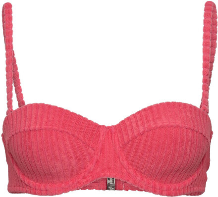 Havana Bustier Bra Swimwear Bikinis Bikini Tops Wired Bikinitops Rosa Seafolly*Betinget Tilbud