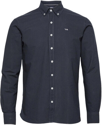 Oxford Classic Shirt B.d. Skjorte Uformell Marineblå Sebago*Betinget Tilbud