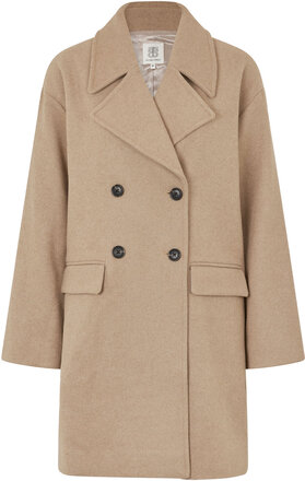Sogano New Coat Outerwear Coats Winter Coats Brown Second Female