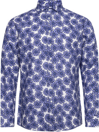 New Kent Ot Tops Shirts Casual Blue Seidensticker