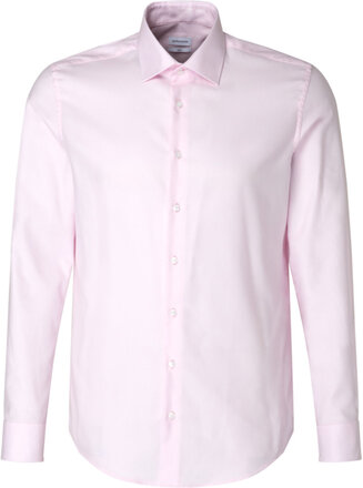 Cityhemden 1/1 Arm Tops Shirts Tuxedo Shirts Pink Seidensticker