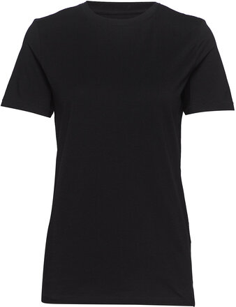 Slfmy Perfects Teeox Cut T-shirts & Tops Short-sleeved Svart Selected Femme*Betinget Tilbud