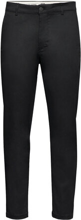 Slhslimtape-Repton 172 Flex Pants Chinos Bukser Svart Selected Homme*Betinget Tilbud