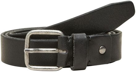 Slhhenry Leather Belt Noos Accessories Belts Classic Belts Black Selected Homme