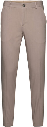 Slhslim-Liam Trs Flex Noos Bottoms Trousers Formal Beige Selected Homme
