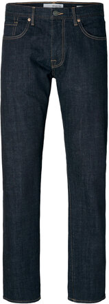 Slh196-Straightscot 3402 Rinse Jns Noos Bottoms Jeans Regular Blue Selected Homme