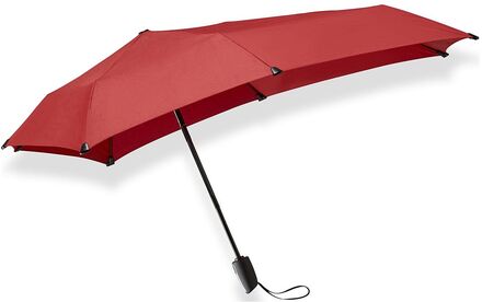 Senz ° Mini Automatic Foldable Storm Umbrella, Paraply Rød Senz*Betinget Tilbud