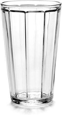 Glass Longdrink Surface By Sergio Herman Set/4 Home Tableware Glass Drinking Glass Nude Serax