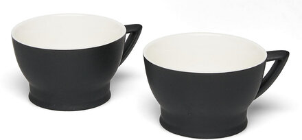 Cup Ra Home Tableware Cups & Mugs Coffee Cups Svart Serax*Betinget Tilbud