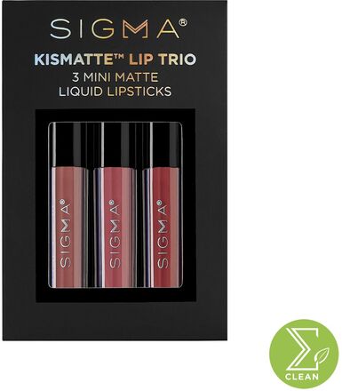 Kismatte™ Lip Trio Lipgloss Sminke SIGMA Beauty*Betinget Tilbud