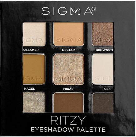 Ritzy Eyeshadow Palette Beauty WOMEN Makeup Eyes Eyeshadow Palettes Multi/mønstret SIGMA Beauty*Betinget Tilbud