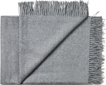 Arequipa 130X200 Cm Home Textiles Cushions & Blankets Blankets & Throws Grå Silkeborg Uldspinderi*Betinget Tilbud