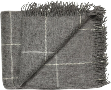 Dainora 130X190 Cm Home Textiles Cushions & Blankets Blankets & Throws Grey Silkeborg Uldspinderi