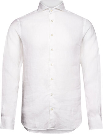 Agnelli Shirt Tops Shirts Linen Shirts White SIR Of Sweden