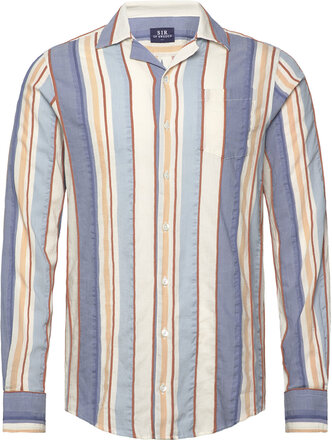 Brando Shirt Tops Shirts Casual Blue SIR Of Sweden