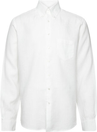 Jerry Shirt Tops Shirts Linen Shirts White SIR Of Sweden