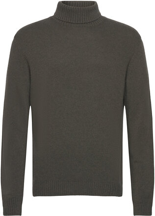 Ragnar Knitwear Turtlenecks Kakigrønn SIR Of Sweden*Betinget Tilbud