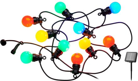 Lucas Solar Startset, 10 Led Bulbs Home Lighting Outdoor Lighting String Lights Multi/mønstret Sirius Home*Betinget Tilbud