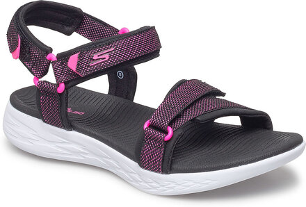 Girls On The Go 600 Shoes Summer Shoes Sandals Lilla Skechers*Betinget Tilbud