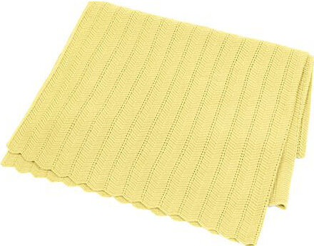 Baby Blanket, Fishb , Soft Yellow Home Sleep Time Blankets & Quilts Gul Smallstuff*Betinget Tilbud
