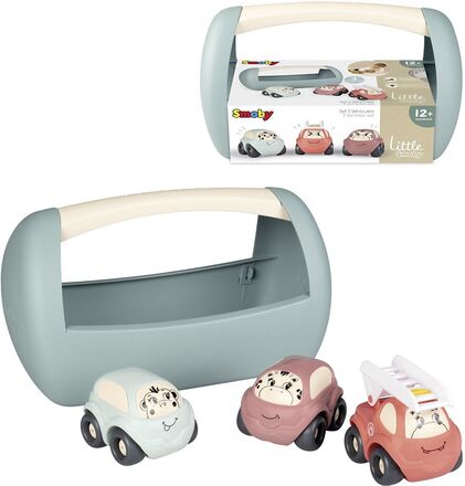 Little Smoby Vehicules Set Toys Toy Cars & Vehicles Toy Cars Multi/patterned Smoby