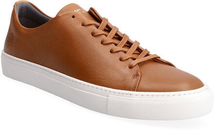 Less Leather Shoe Shoes Sneakers Business Sneakers Brun Sneaky Steve*Betinget Tilbud