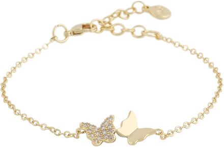 Vega Chain Brace Accessories Jewellery Bracelets Chain Bracelets Gold SNÖ Of Sweden