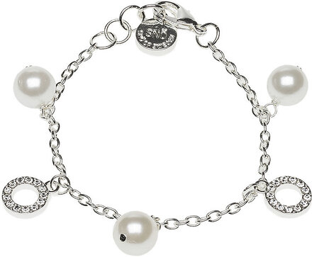 Doris Charm Brace Accessories Kids Jewellery Bracelets Chain Bracelets Sølv SNÖ Of Sweden*Betinget Tilbud