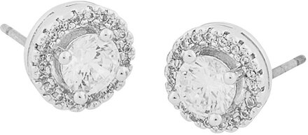 Lou Round St Ear Accessories Jewellery Earrings Studs Sølv SNÖ Of Sweden*Betinget Tilbud