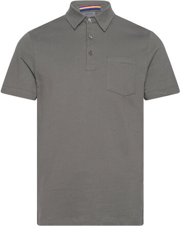 Arese Ss Polo M Tops Polos Short-sleeved Grey SNOOT