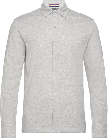 Fiere Ls Shirt M Tops Polos Long-sleeved Grey SNOOT
