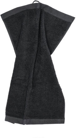 Håndklæde 40X60 Comfort O Black Home Textiles Bathroom Textiles Towels Black Södahl