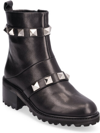Boot Shoes Boots Ankle Boots Ankle Boots With Heel Black Sofie Schnoor