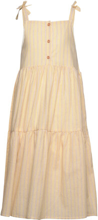 Sgsana Stripe S_L Dress Dresses & Skirts Dresses Casual Dresses Sleeveless Casual Dresses Yellow Soft Gallery
