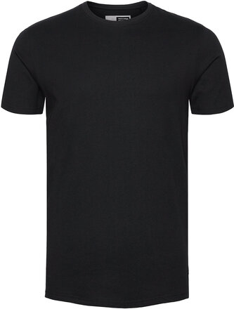 Sdrock Ss Tops T-shirts Short-sleeved Black Solid
