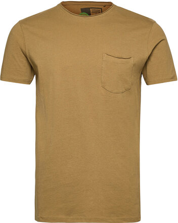 Sdgaylin Ss T-shirts Short-sleeved Gull Solid*Betinget Tilbud