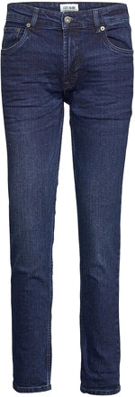 Sdjoy Blue202 Slim Jeans Blå Solid*Betinget Tilbud