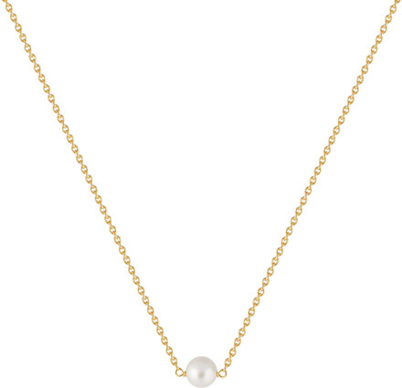 Pearl Necklace Accessories Jewellery Necklaces Dainty Necklaces Gold SOPHIE By SOPHIE